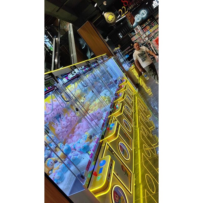 Arcade Crane Claw Machine Manufacturer - 220V Coin-Operated 1-Year Warranty for 6+ Year Old