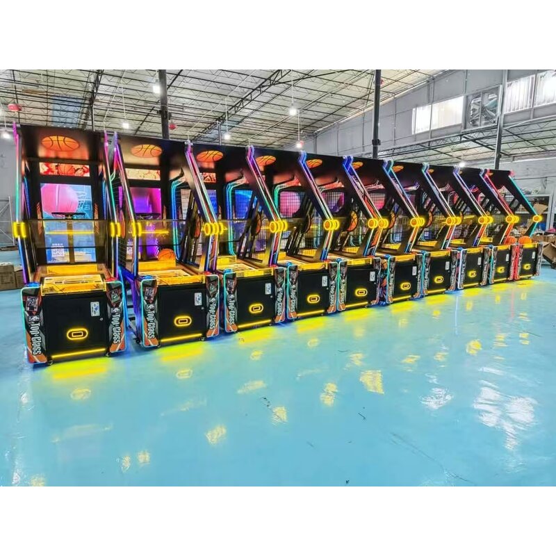 Arcade Coin Pusher Manufacturer - 220V Adult for Street Basketball & Boxing Simulator