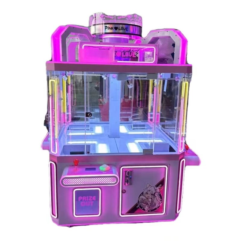 Toy Arcade Crane Claw Machine Manufacturer - Interactive Fun Coin-Operated with 1-Year Warranty