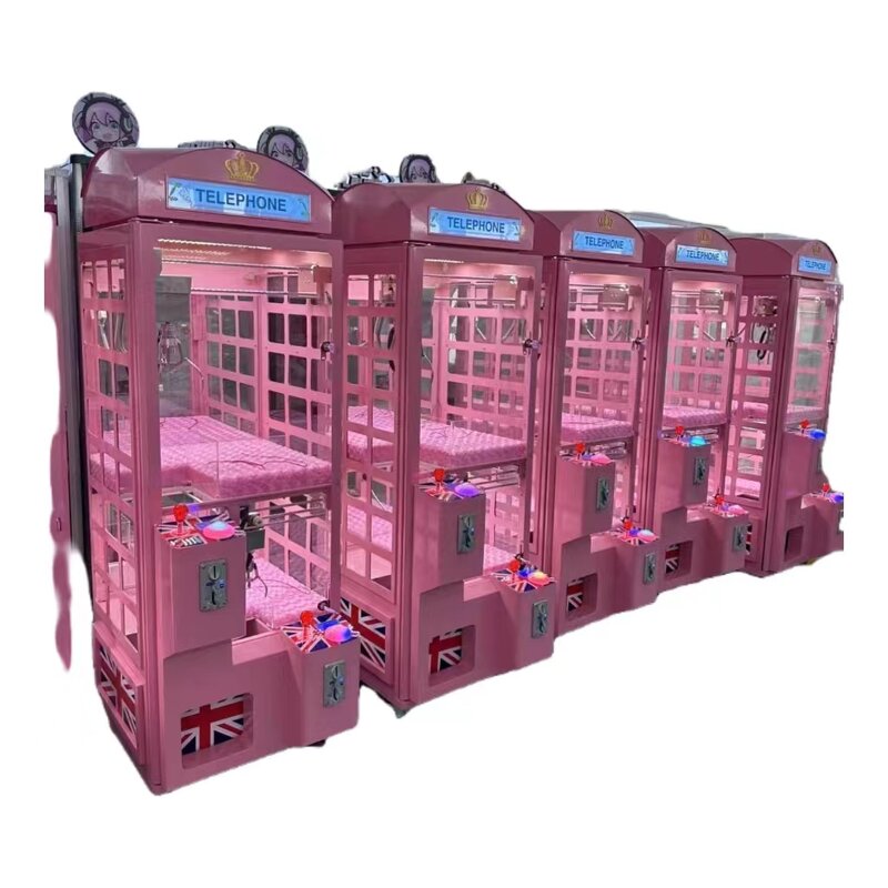 Crane Machine Manufacturer - All-Ages Fun Coin-Operated Toy Arcade Liquid Crystal 1-Year