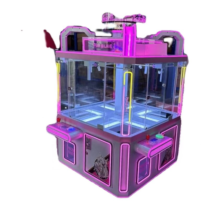 Toy Arcade Crane Claw Machine Manufacturer - Interactive Fun Coin-Operated with 1-Year Warranty