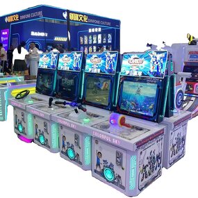 Arcade Machine Manufacturer - Mini 220V LED with Digital Printing Simulator Coin-Operated