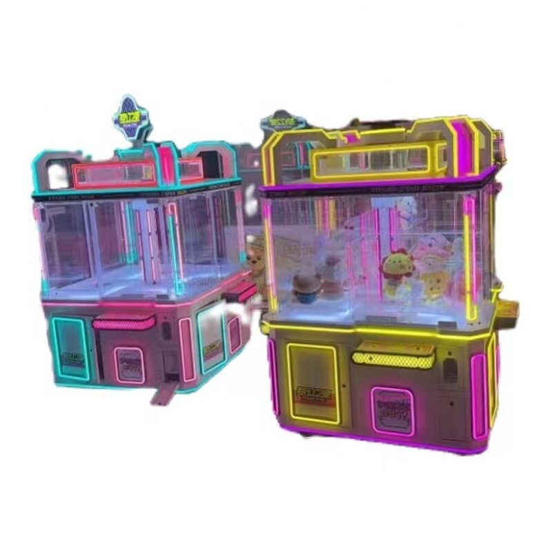 Toy Arcade Crane Claw Machine Manufacturer - Interactive Fun Coin-Operated with 1-Year Warranty