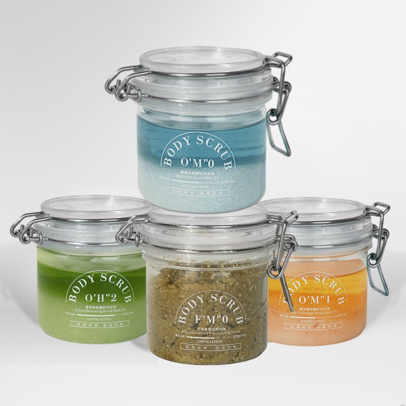 Body Scrub Manufacturer - Sulfate Free Bath Salt Private Label Matcha Green Tea Coffee Rose