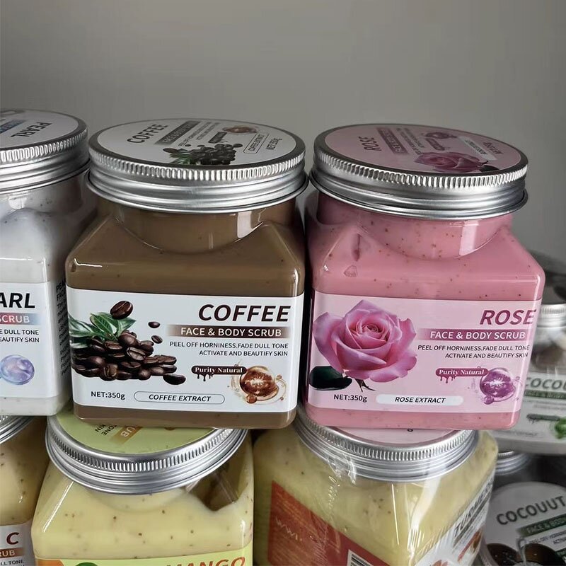 Body Scrubs Manufacturer - Factory Price Various Flavored Organic Whitening Exfoliating Bath Salt