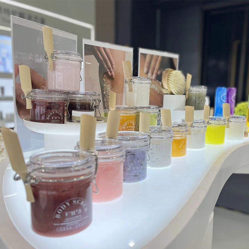 Body Scrub Manufacturer - Sulfate Free Bath Salt Private Label Matcha Green Tea Coffee Rose