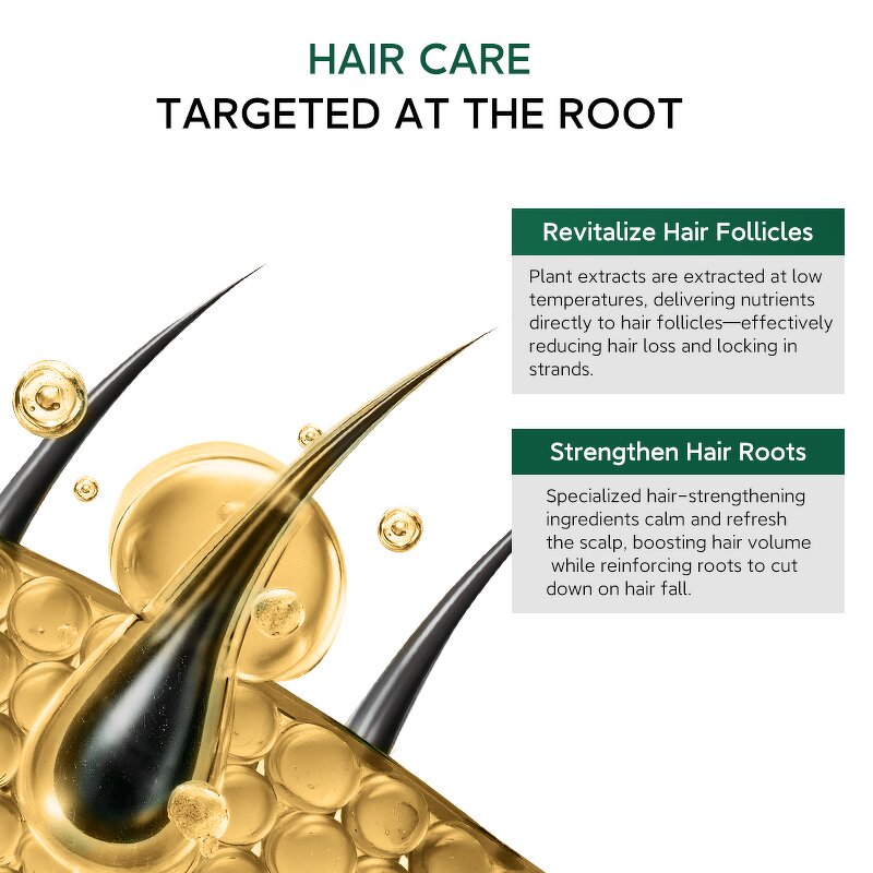 Shampoo Manufacturer - Custom 400ml Natural with Turmeric Black Tea Improves Scalp Anti-Hair Loss