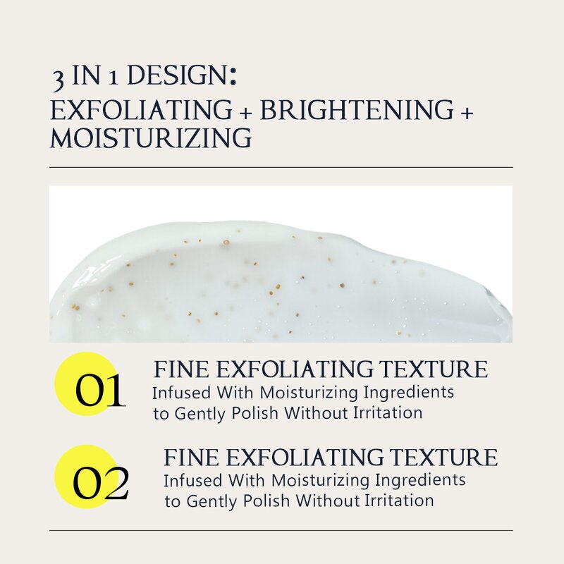 Body Scrub Manufacturer - Wholesale Zealmore Whitening Brightening Exfoliating with Fruit Acid