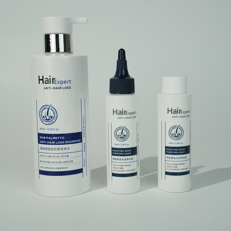 Shampoo Manufacturer - Private Label Herbal Saw Palmetto Anti-DHT for Men 35-45 Silicone Free