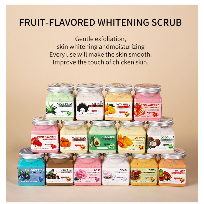 Body Scrub Manufacturer - Manufacturer Wholesale Moisturizing Exfoliating with Coconut Orange VC