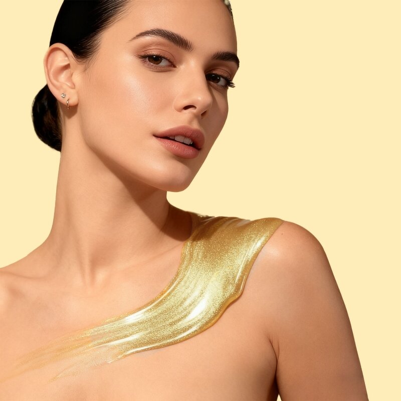 Body Polish Cream Manufacturer - Private Label 24K Gold Whitening Anti Aging Exfoliating Moisturizing