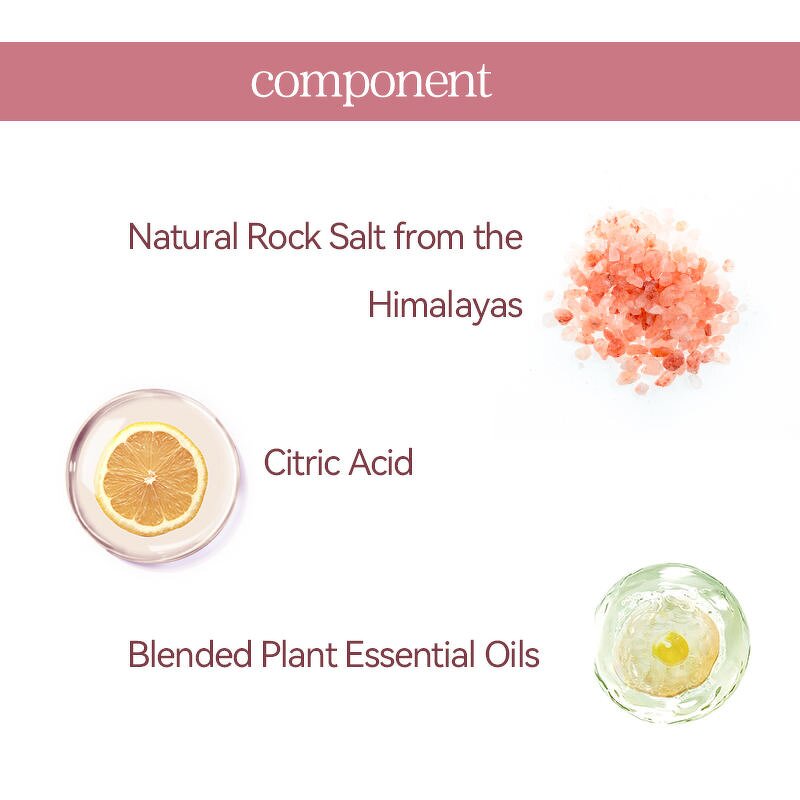 Body Scrub Manufacturer - OEM Private Label Pink Himalayan Salt Whitening Deep Cleaning Exfoliating