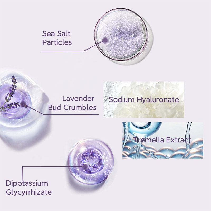 Body Scrub Manufacturer - Wholesale Custom Organic Herbal Lavender for Women & Men Fights Acne