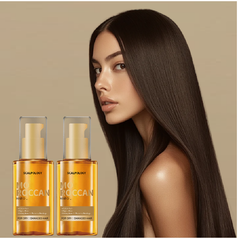 Argan Hair Oil Manufacturer - Anti-Frizz Serum Nourishing Repairing for Effortless Smoothness