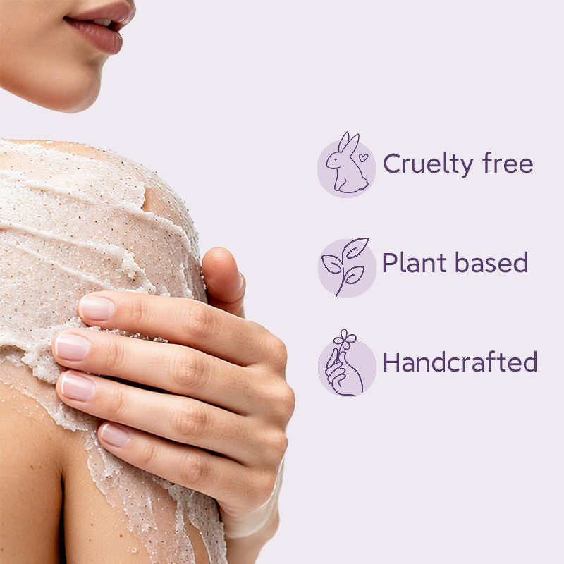 Body Scrub Manufacturer - Wholesale Custom Organic Herbal Lavender for Women & Men Fights Acne