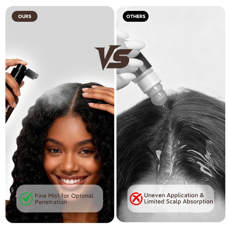 Anti-Hair Loss Serum Manufacturer - Herbal Strengthens Roots Enhances Scalp Private Label