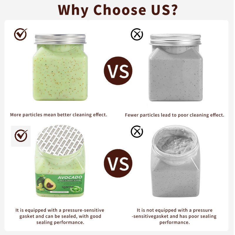 Body Scrub Manufacturer - Hot Selling Organic Vegan Fruit Whitening Exfoliating Sugar with Vitamin C