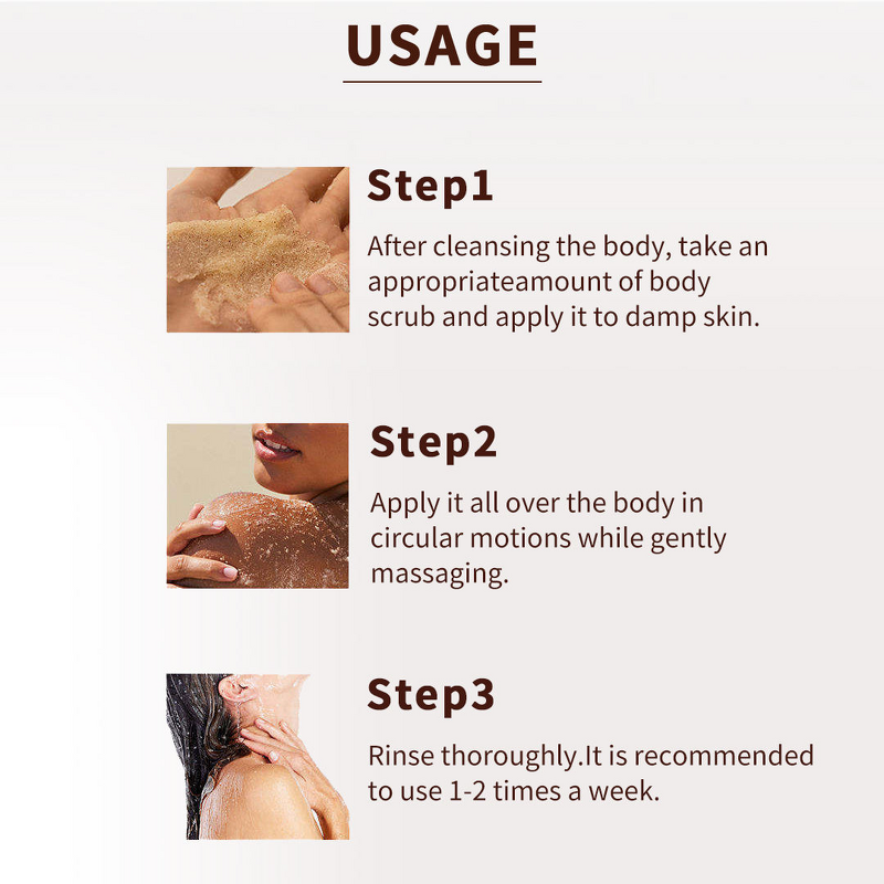 Body Cream Manufacturer - New Arrival Tahitian Pearls Scrub Whitening Support Exfoliator