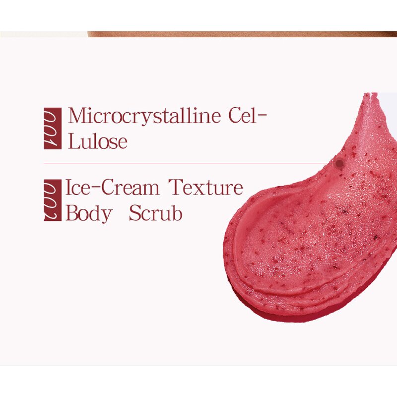 Body Scrub Manufacturer - 100% Natural Exfoliating Anti-Aging Cranberry Peach with Honey