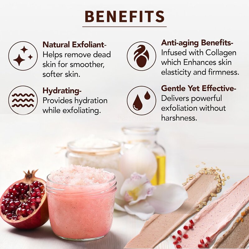 Body Scrub Manufacturer - OEM Exfoliating for Dull Dry Skin Custom Deep Cleansing Organic