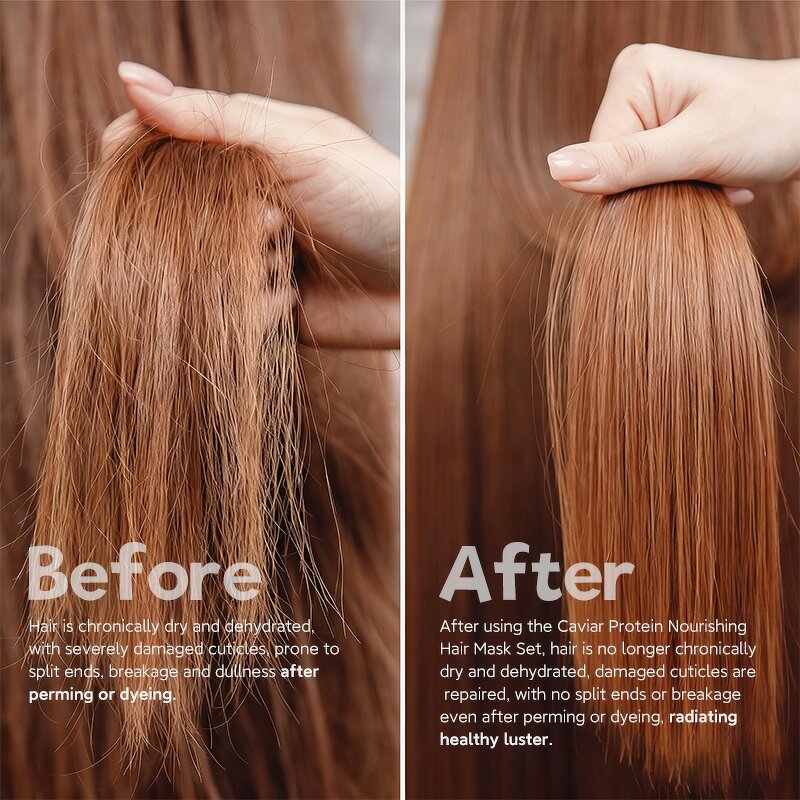 Hair Mask Set Manufacturer - Top Selling Caviar Repair Nourishes Hydrates Private Label
