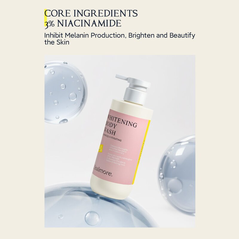 Body Wash Manufacturer - Wholesale Zealmore Brightening with 3% Niacinamide Whitening Fade Dark Spot