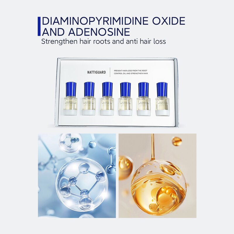 Anti-hair Loss Set Manufacturer - Wholesale Nattiguard with Keratin & Adenosine Oil Control for Man