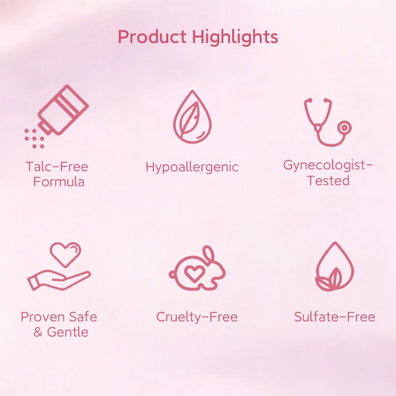 Feminine Yoni Mist Manufacturer - Natural Plant Based Rose Prebiotic No-Rinse Eliminates Odor