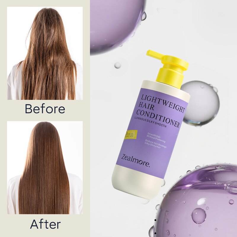 Hair Conditioner Manufacturer - Wholesale Zealmore Lightweight Silky with Argan Oil Cypress Extract