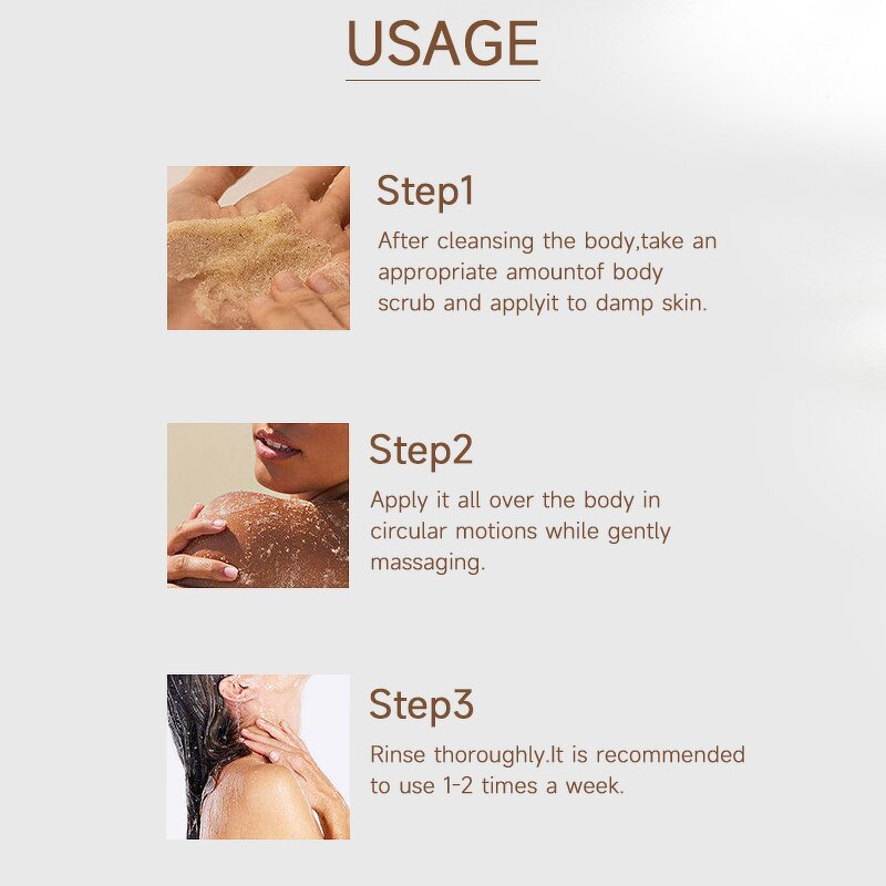 Body Scrub Manufacturer - Organic Vegan Rice Super Whitening Exfoliating for Dark Spots