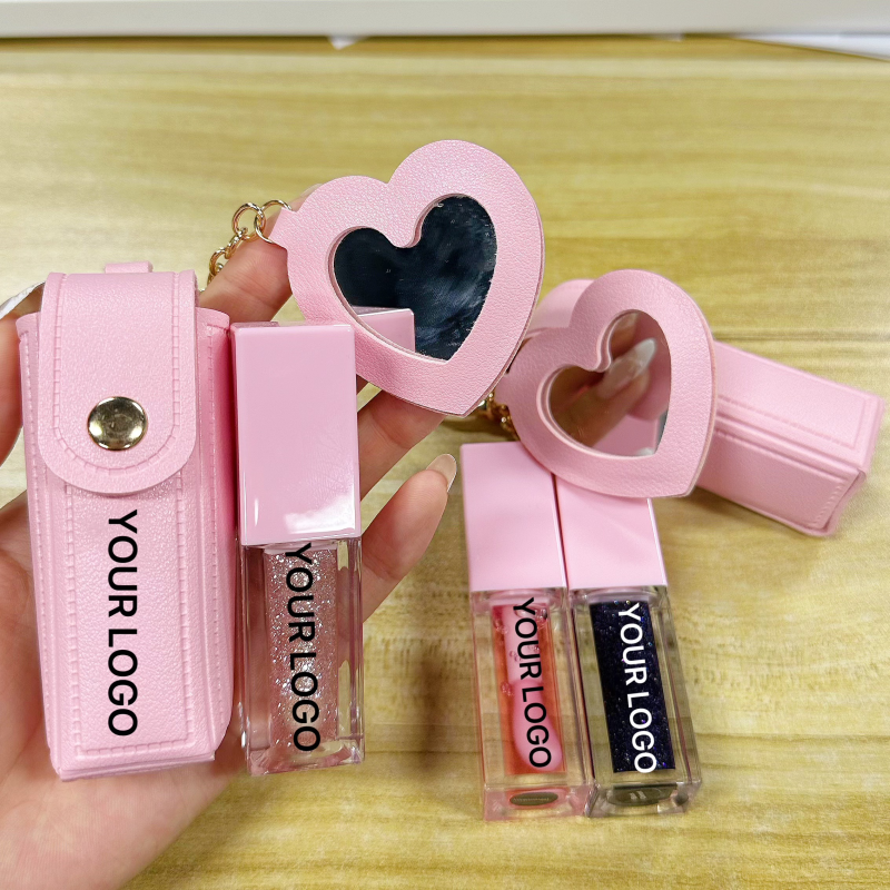 Color Changing Lip Oil Supplier - Fashion Key Chain Moisturizing Vegan Gloss