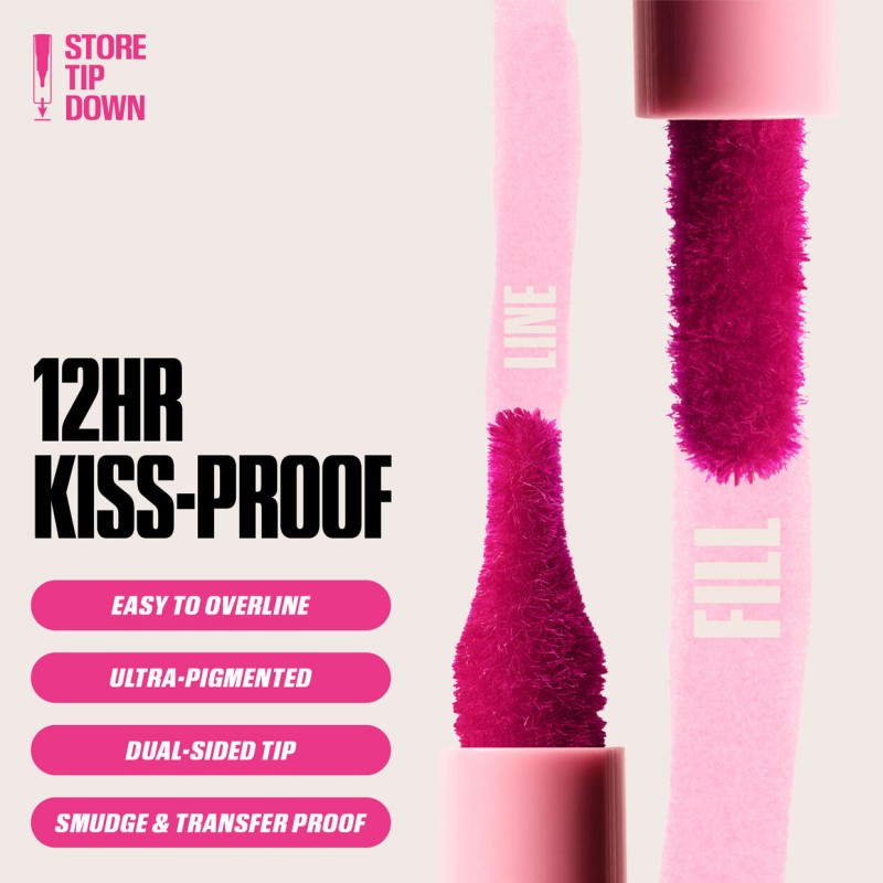 Liquid Lipliner Supplier - OEM 8 Colors High Pigment Waterproof Lip Stain