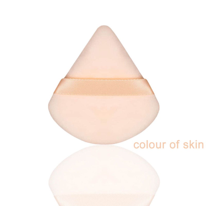Powder Puff Manufacturer - OEM Custom Logo Triangle Loose Powder Sponge