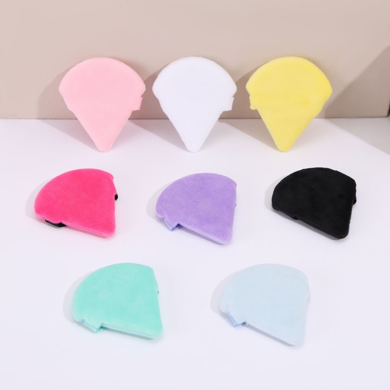 Powder Puff Manufacturer - OEM Custom Logo Triangle Loose Powder Sponge