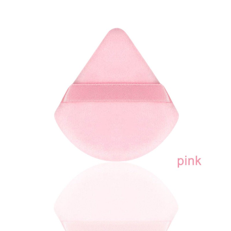 Powder Puff Manufacturer - OEM Custom Logo Triangle Loose Powder Sponge