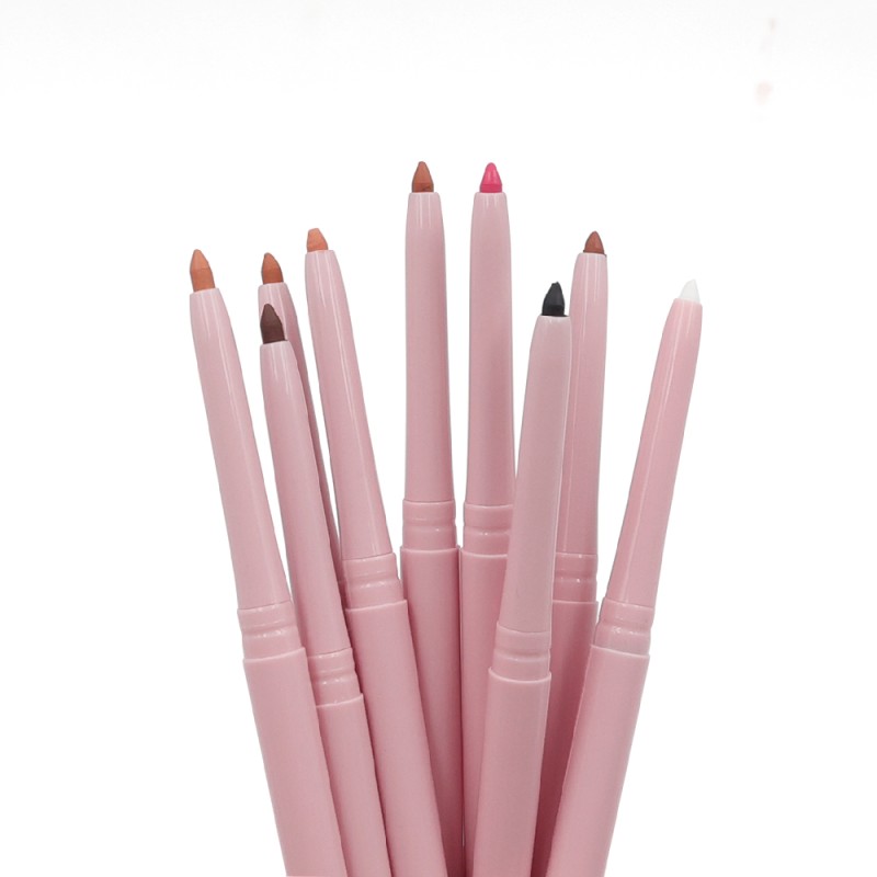 Lip Liner Manufacturer - OEM 22 Color Matte Waterproof Twist Non Sticky