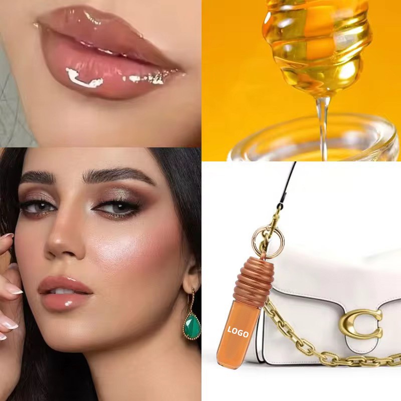 Lip Balm Supplier - OEM Vegan Moisturizing Liquid Fruit Shimmer Honey Oil