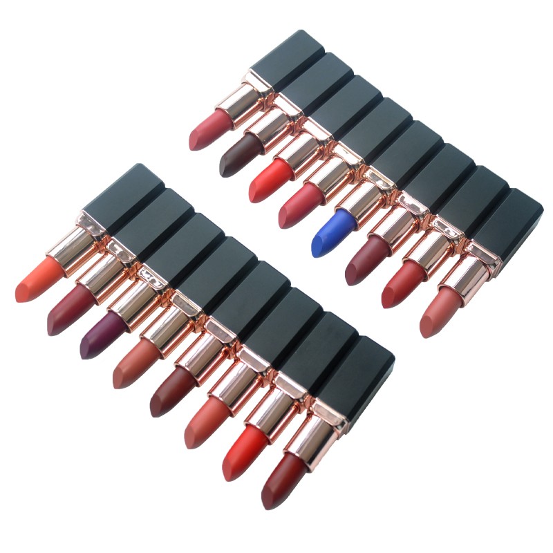 Matte Lipstick Manufacturer - Wholesale Custom No Logo Blue Red Lipstick