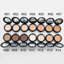 Pressed Powder Factory - Wholesale Vegan 15 Colors Waterproof Compact Powder