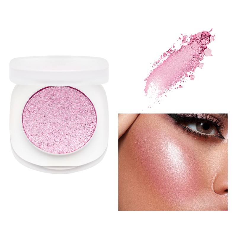 Highlighter Powder Factory - OEM Body Face Cream Diamond Glow Pressed Powder