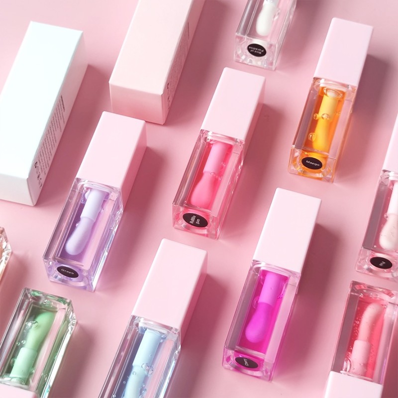 Lip Plumping Oil Manufacturer - Wholesale 30 Colors Transparent Fruit Nourishing