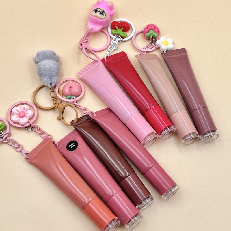 Lip Gloss Charm Factory - OEM Creamy Finish Vegan Lip Gloss Keychain