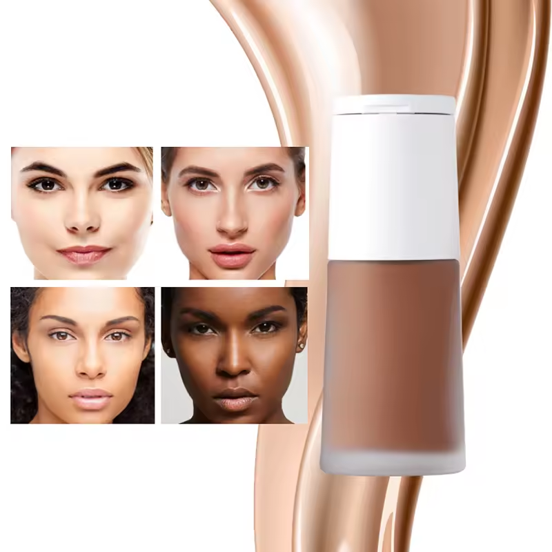 Liquid Foundation Supplier - OEM Full Coverage 2 in 1 Concealer Foundation
