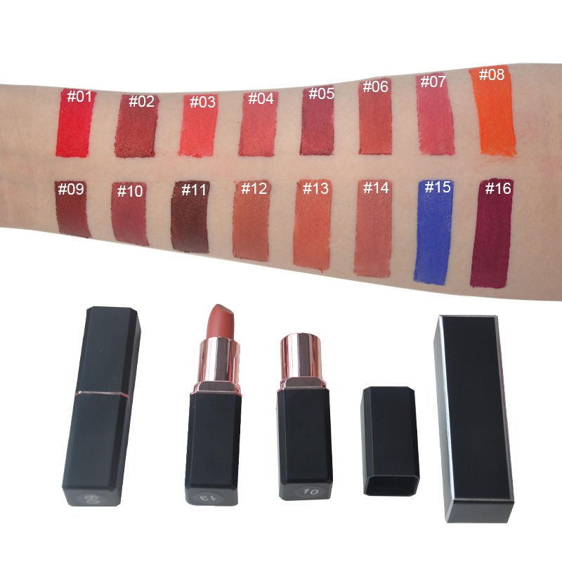 Solid Lipstick Factory - OEM High Quality Vegan Matte Velvet Waterproof Lipstick