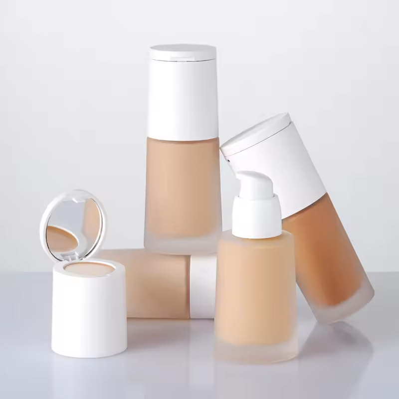 Liquid Foundation Supplier - OEM Full Coverage 2 in 1 Concealer Foundation
