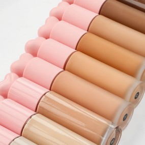 Face Cream Factory - OEM Pink Tube Oil Free Matte Long Lasting Concealer