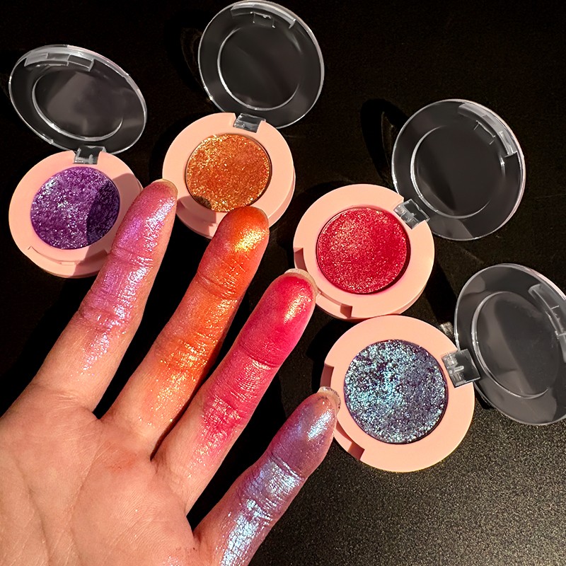 Chrome Eyeshadow Factory - OEM Chameleon Single High Pigment Diamond Palette