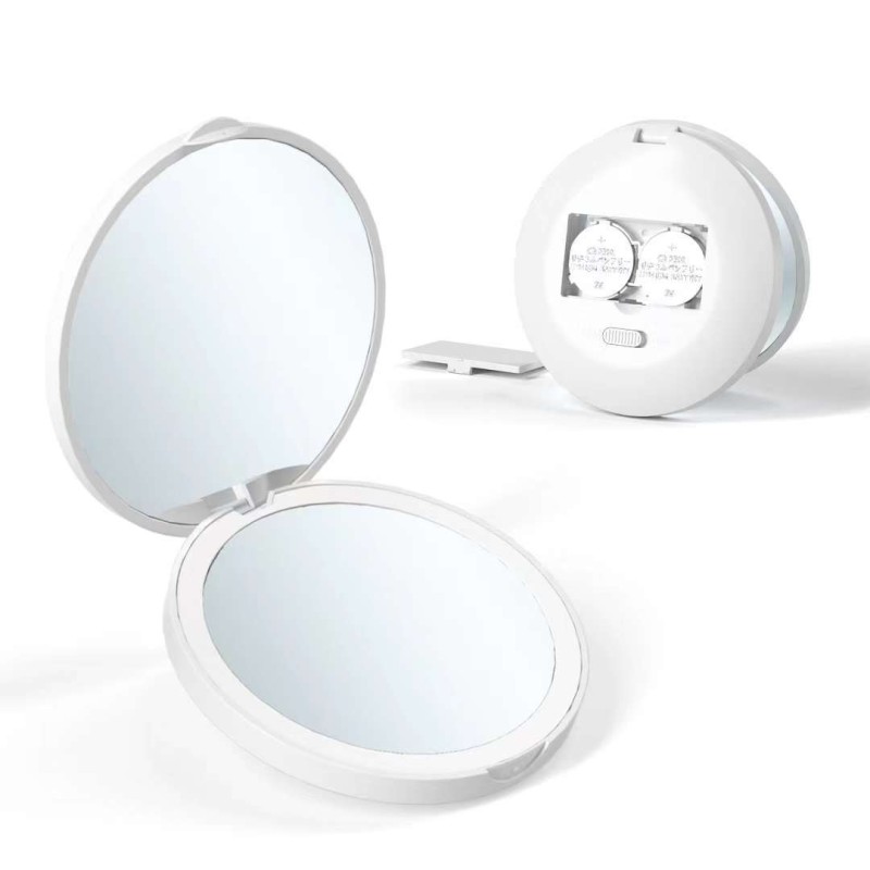 Pocket Mirror Supplier - OEM High Quality Manufacturer LED Travel Mirror