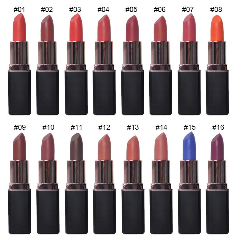 Solid Lipstick Factory - OEM High Quality Vegan Matte Velvet Waterproof Lipstick