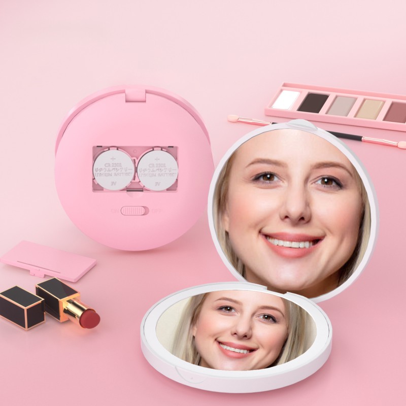 Pocket Mirror Supplier - OEM High Quality Manufacturer LED Travel Mirror